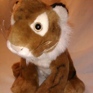 Bengal Tiger Plush Record Playback paws